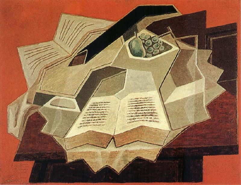 Juan Gris The book is opened China oil painting art